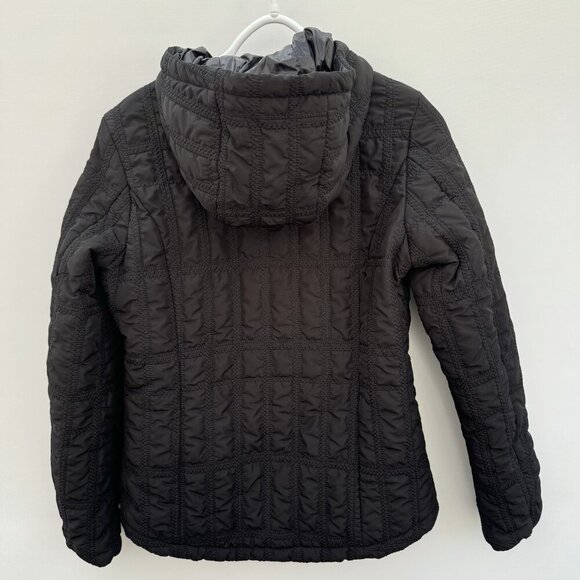 DESIGUAL Hooded Pakaian Jadi Wanita Jacket Size 38 US Women's Size 2 Black - Picture 5 of 16